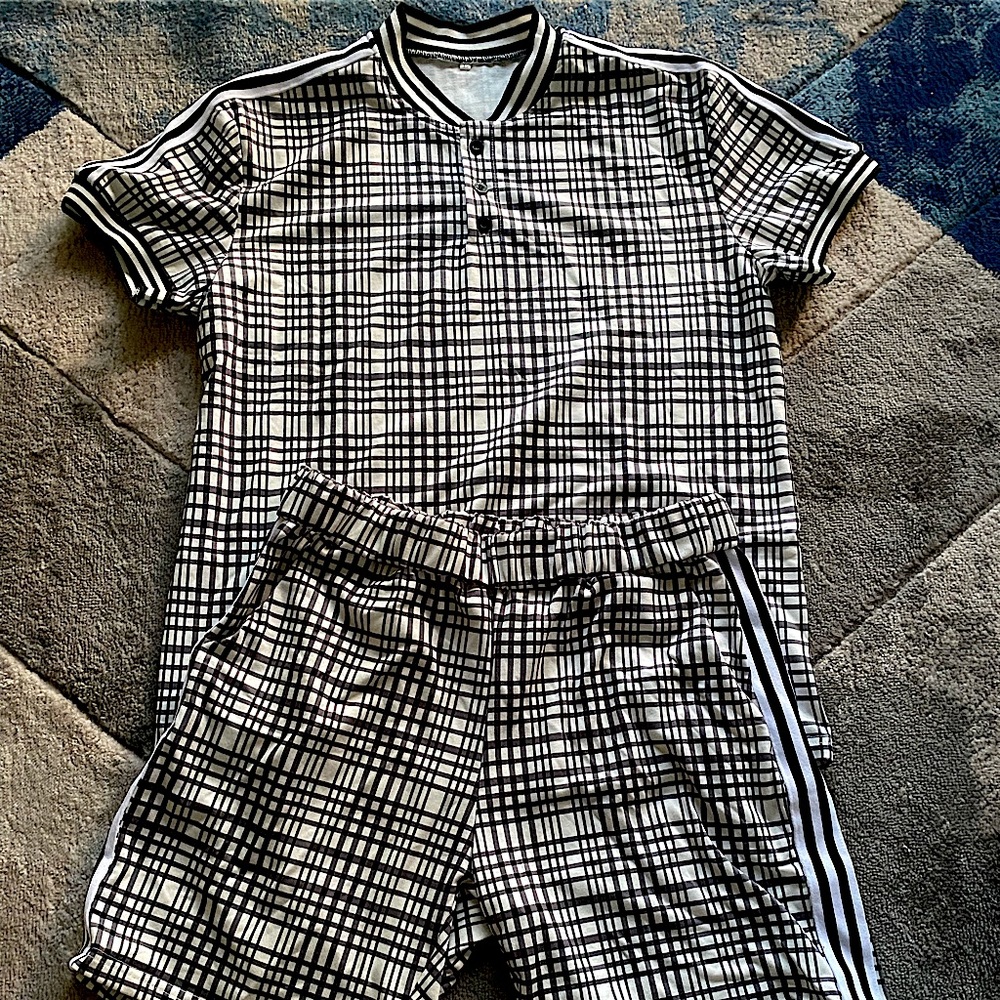 Men's Beach Shirt and Shorts Set - Fashionable Comfortable Beach